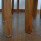 6 chaises velours jaune