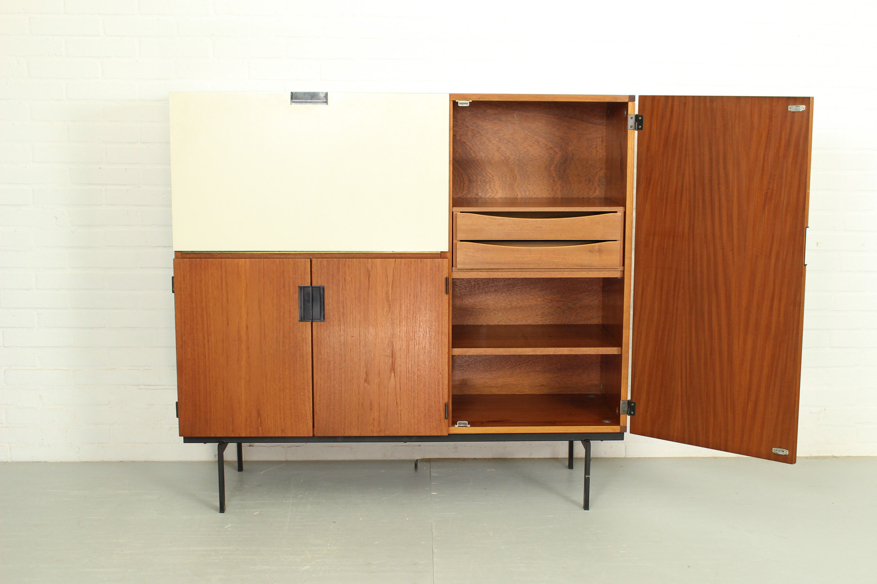 CU01 teak cabinet by Cees Braakman for Pastoe, 1958