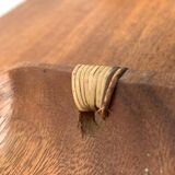 Teak bowl from the mid-century, 1960s.