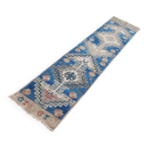 Tapis de couloir turc vintage 53x206 cm