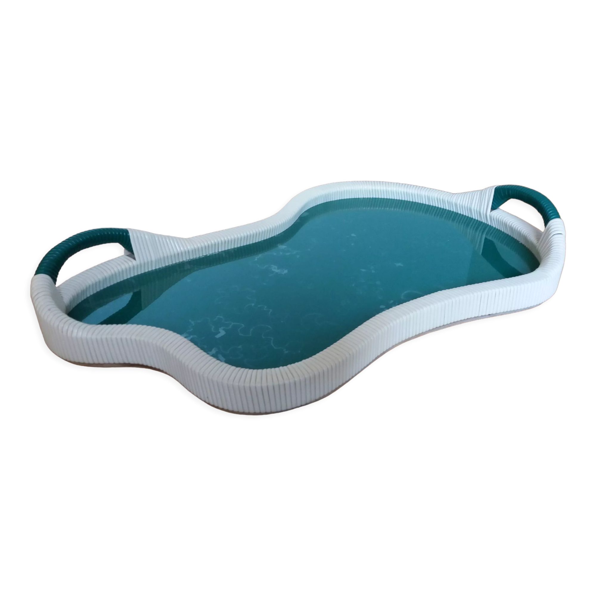 Scoubidou serving tray