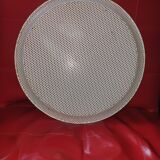 Perforated sheet metal tray by Mathieu Mategot