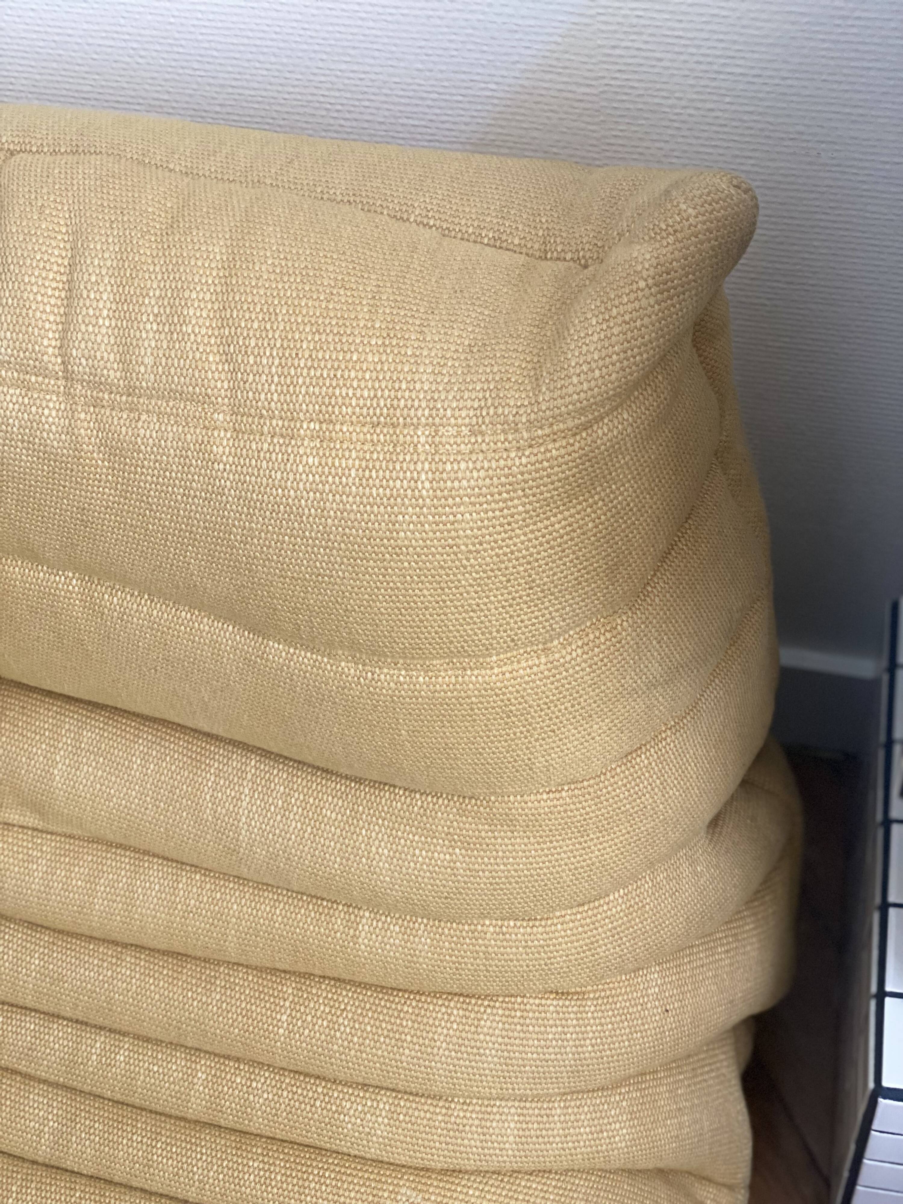 Sofa bench 3 places Togo by Michel Ducaroy edition Ligne Roset