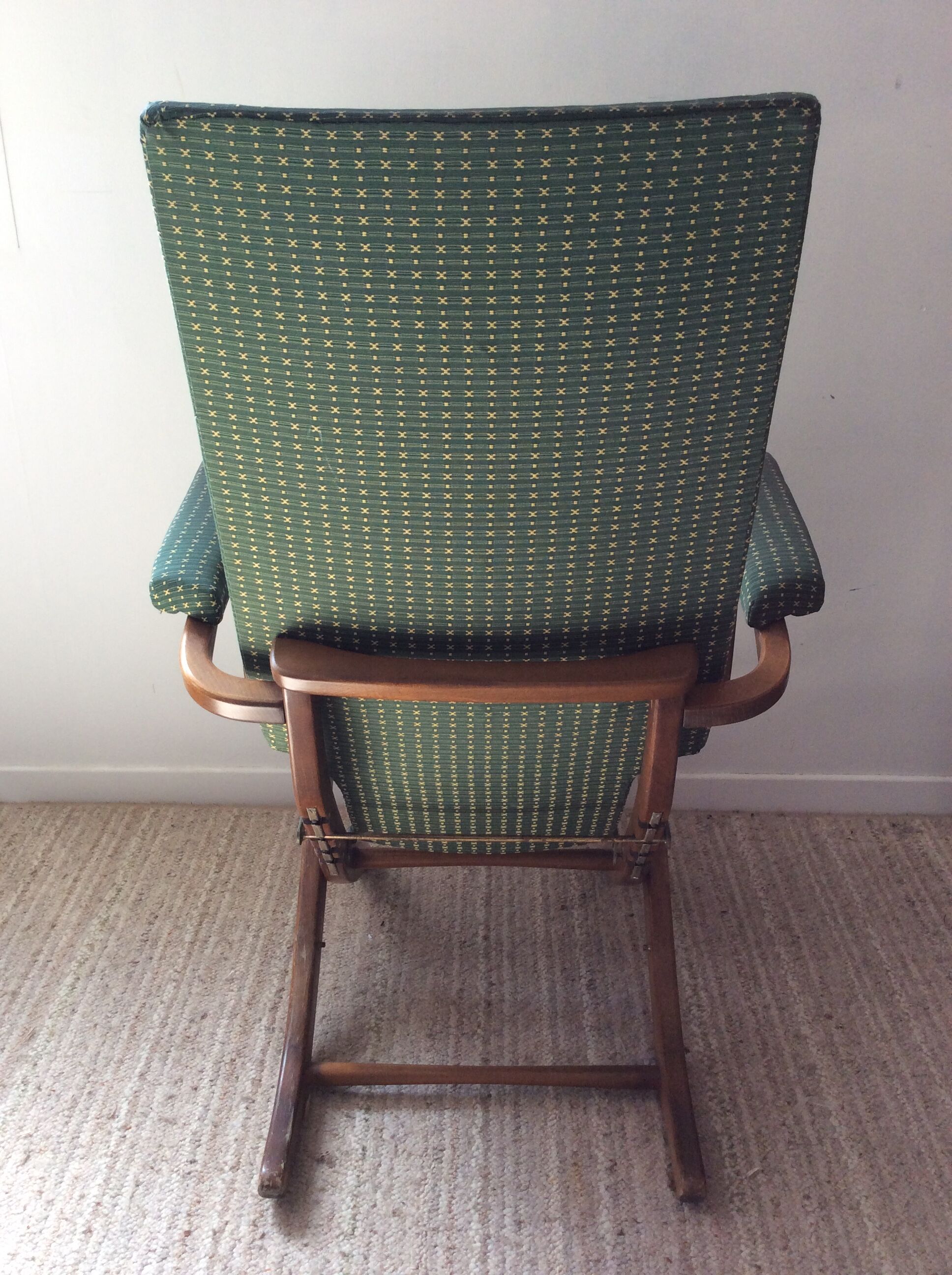 Folding armchair from the 50s