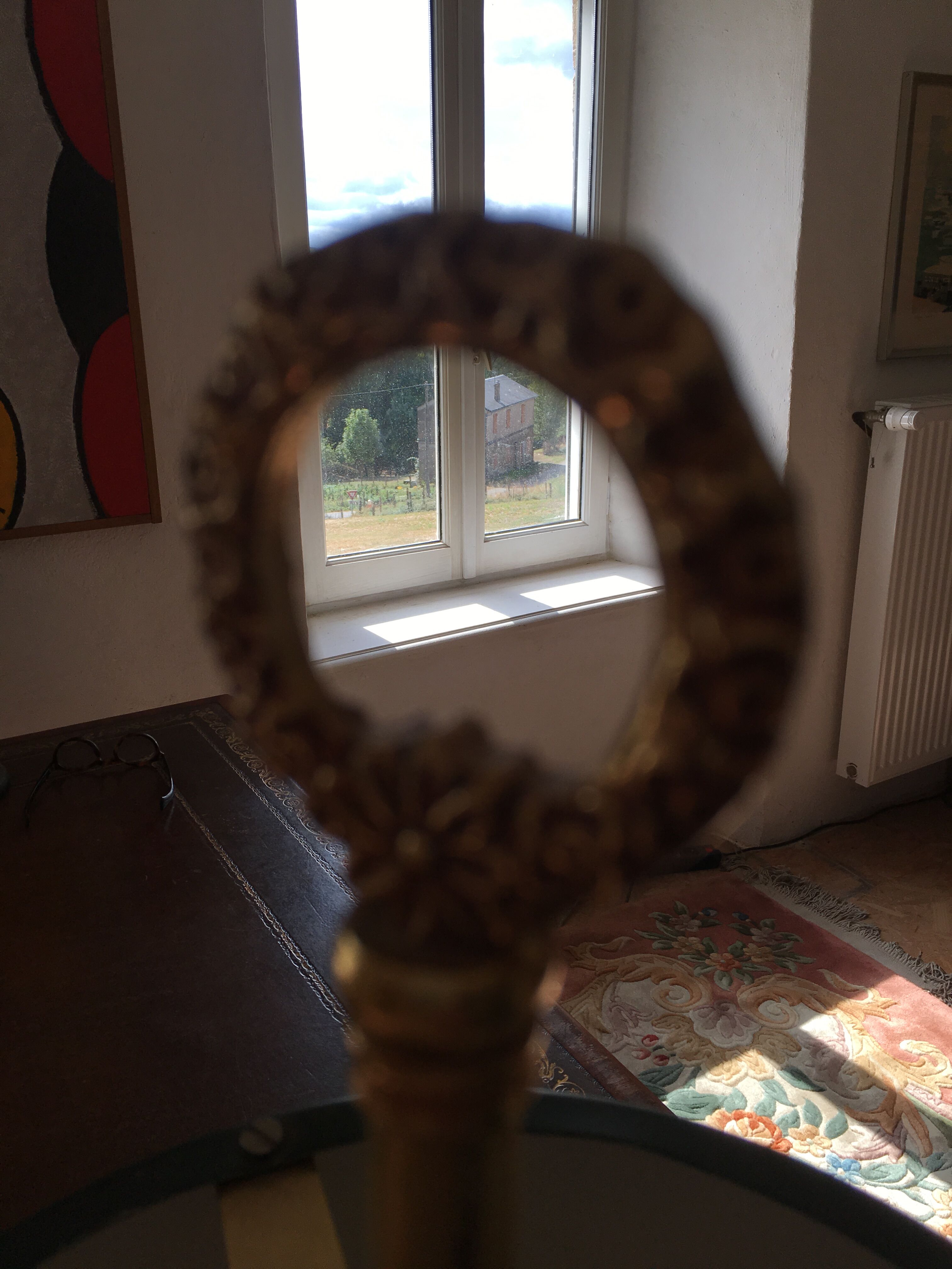 Hot water bottle lamp