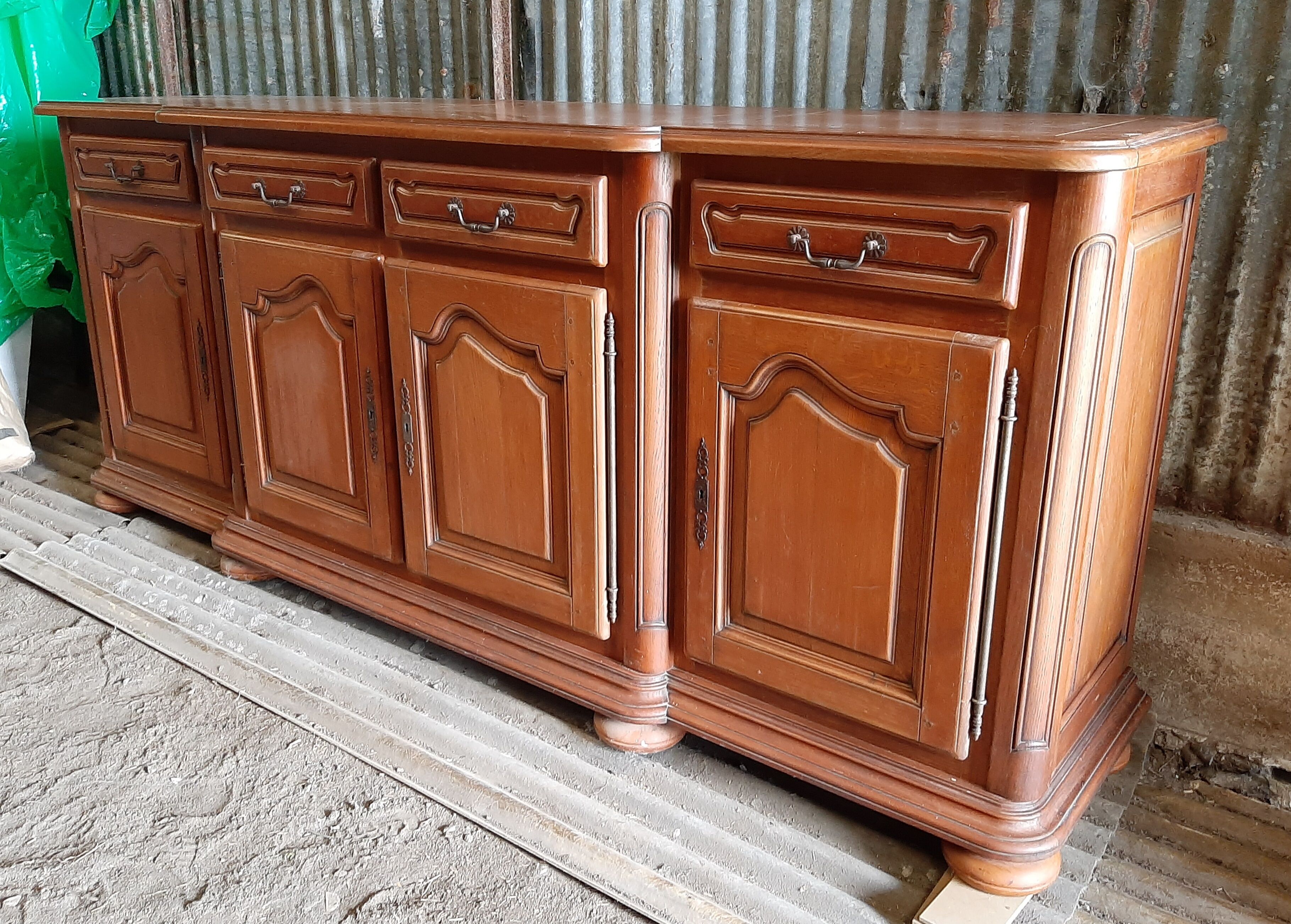 Oak dining sideboard