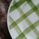 3 mismatched vintage dinner plates