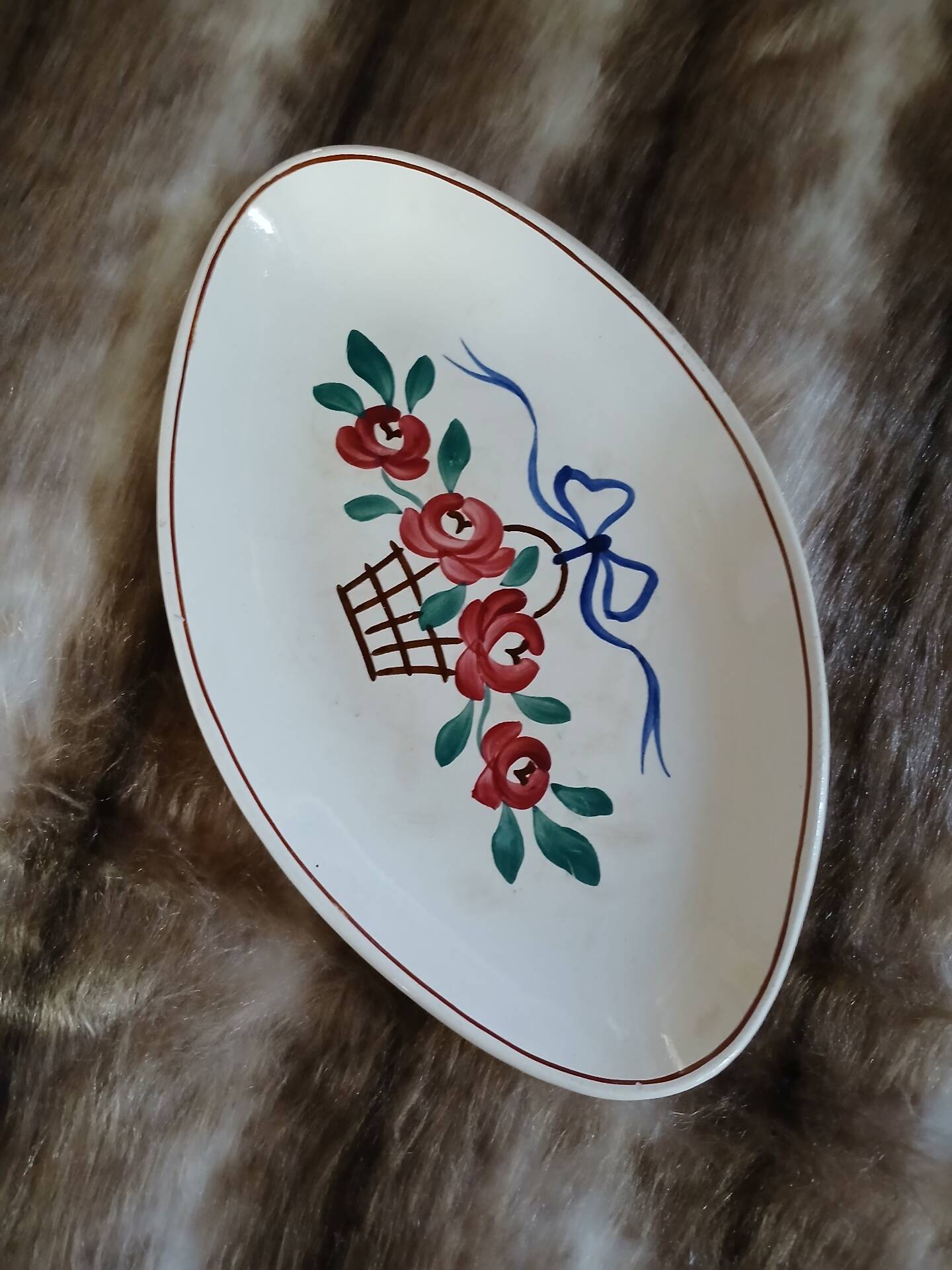 Old Ravier in Longchamp ironstone