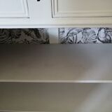 Vintage buffet cupboard restyled cannage