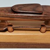 Kayak scale model violet wood