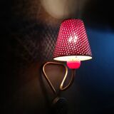 Golden wall lamp 1960