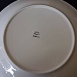 Très joli plat de service creux de chez Gien modèle "Sarabande" en bon état