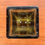 Minimalist Sommerso glass vase model Kf 296 from the mid-century by Kaj Franck for Nuutajärvi Notsjö, Finland, 1965.