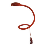 Orange flexible articulated lamp