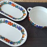 Villeroy & Boch dinner service – Acapulco model (1970s, blue stamp)