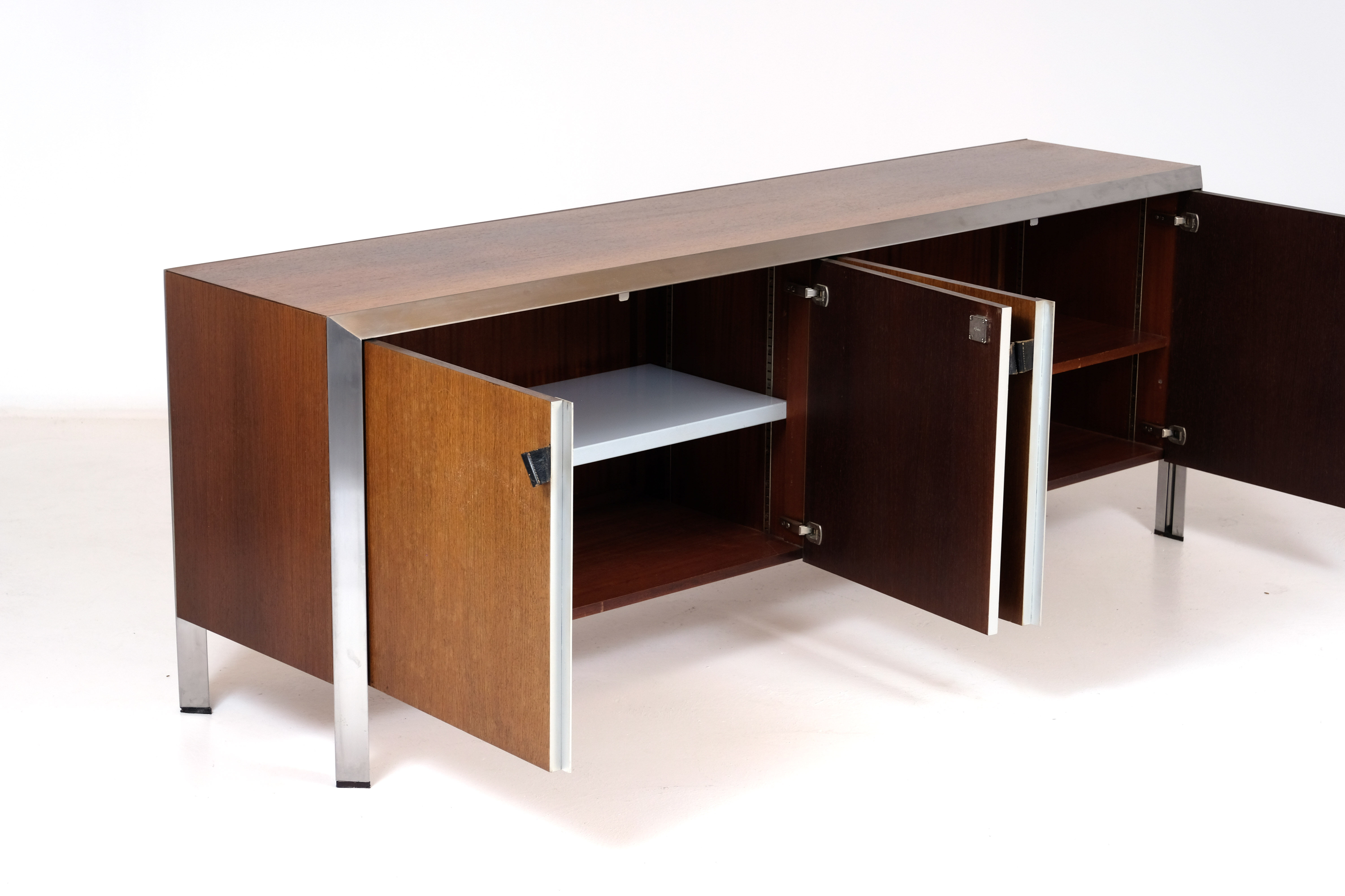 Enfilade wengé par Bernard Marange Edition TFM 1968