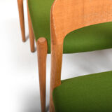 Set of 8 Danish Dining Chairs by Niels Otto Møller Model No.75