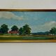 Original Swedish Oil on Canvas – “Landscape with Farms” by Schörström