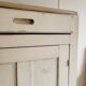 Antique Parisian sideboard in patinated wood