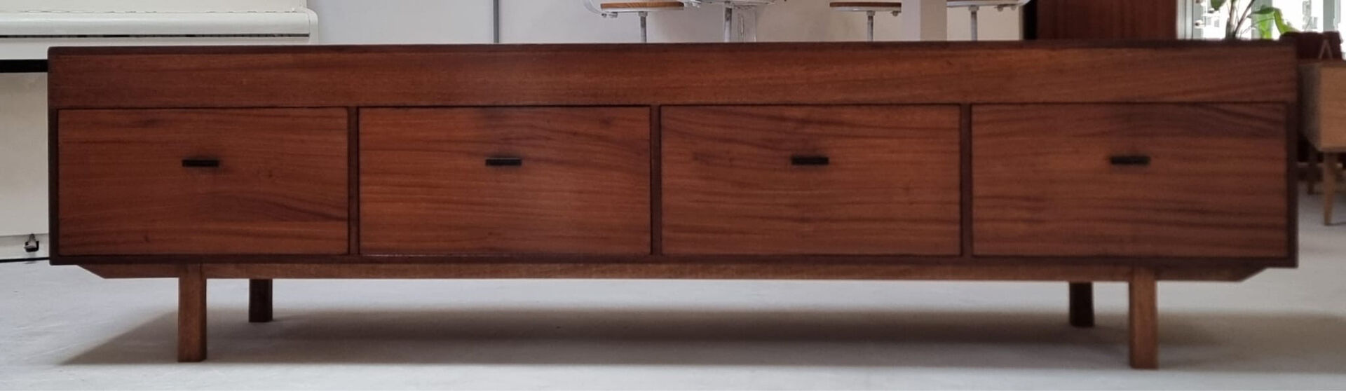 Mid-century lowboard