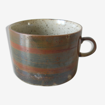 Cup with handle bowl in sandstone