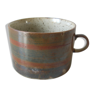 Cup with handle bowl in sandstone