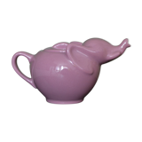 Théière éléphant rose
