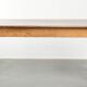 Antique French cherry wood dining table from the 19th century