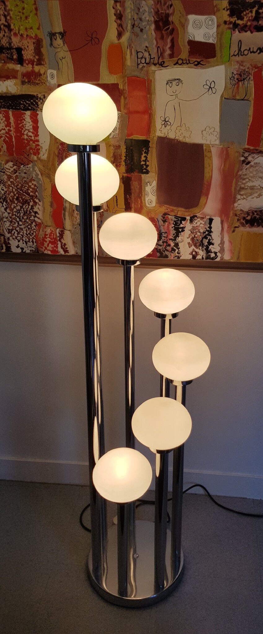 1970s floor lamp