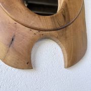 Organic walnut mirror 1960