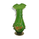 Green Murano vase