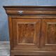 Louis-Philippe period buffet in solid walnut, 19th century.