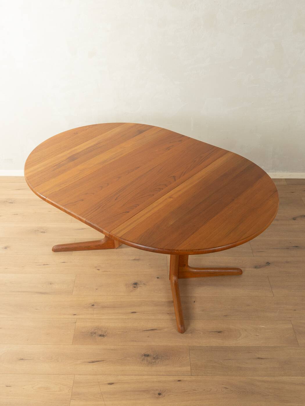 Elegant extendable dining table by CJ Rosengaarden, Denmark, 1960s, teak look