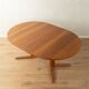 Elegant extendable dining table by CJ Rosengaarden, Denmark, 1960s, teak look