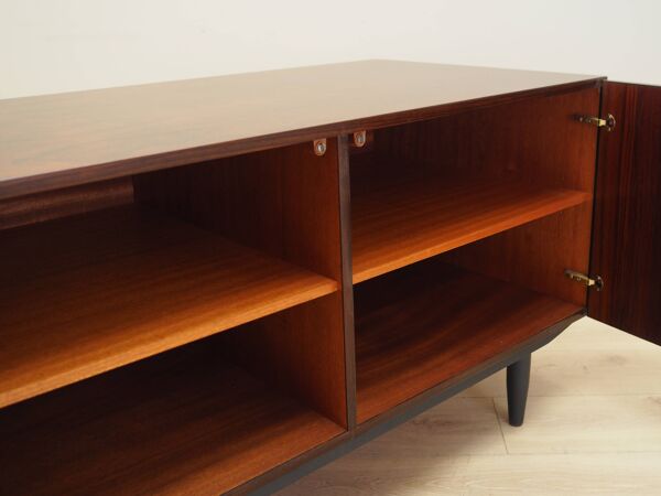 Meuble en palissandre, design danois, années 1970, production : Danemark