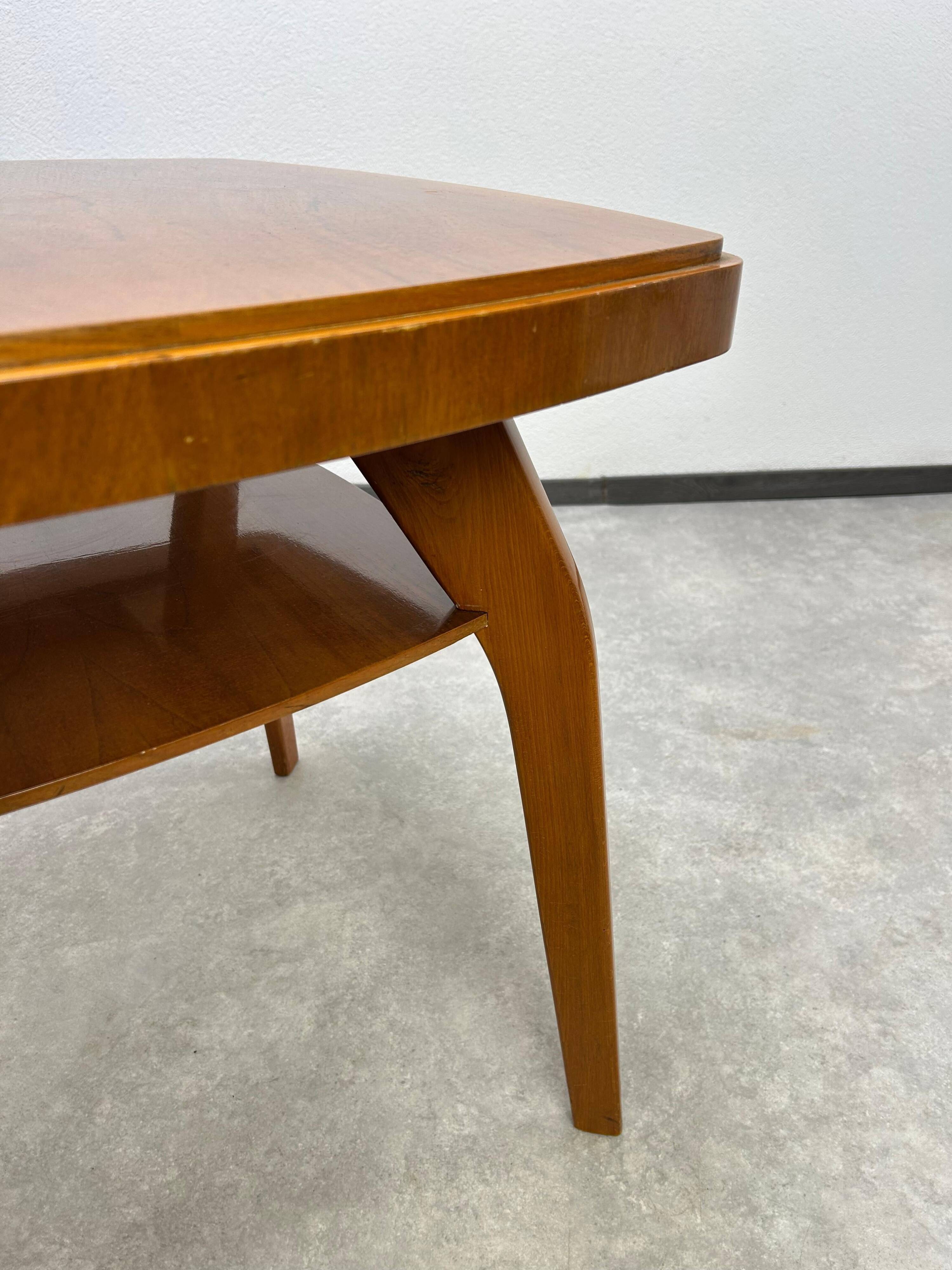 Mid-century modern crab coffee table by Jindřich Halabala for Tatra NP