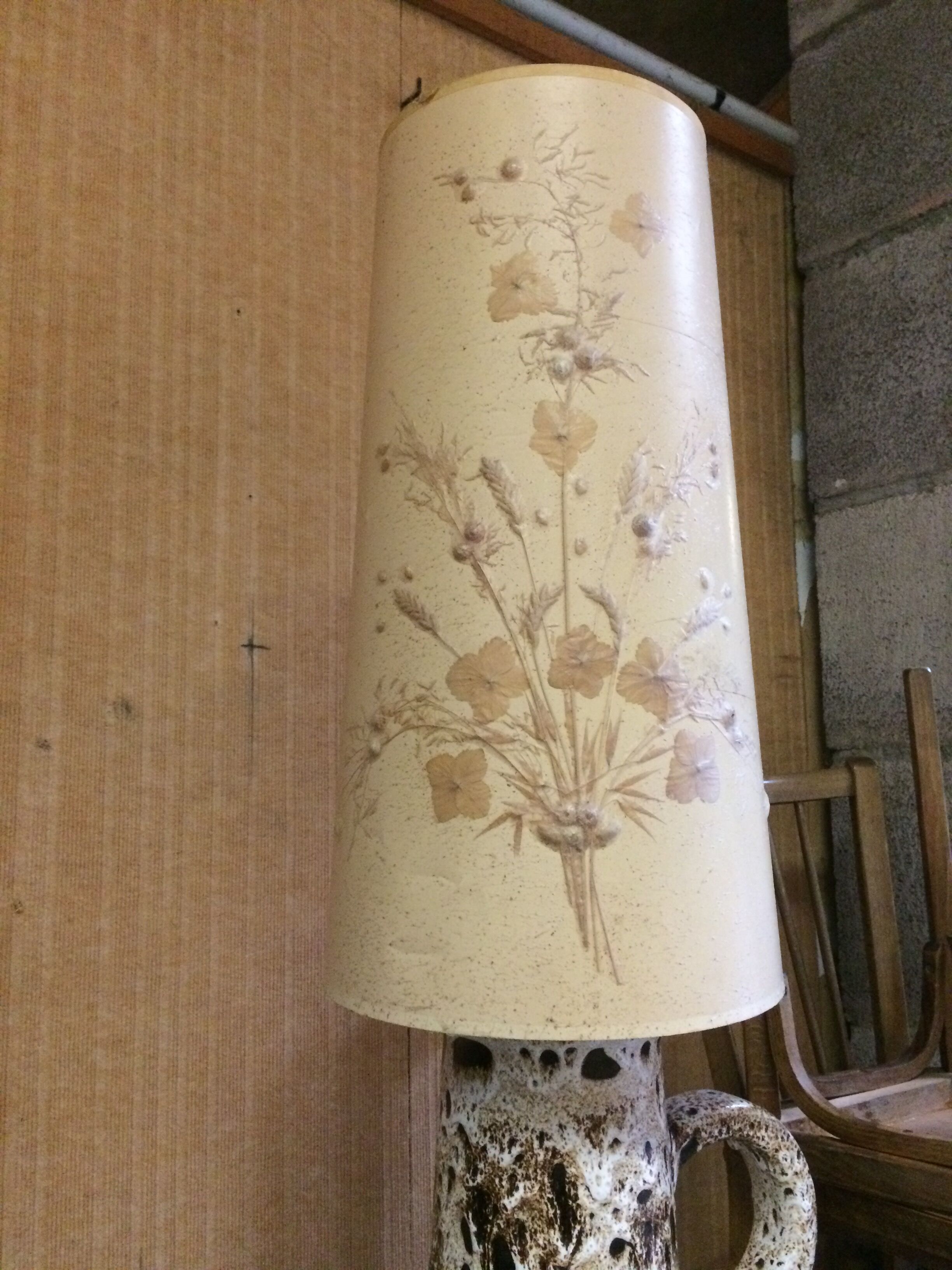 Fat Lava vintage floor lamp - West Germany - 60s