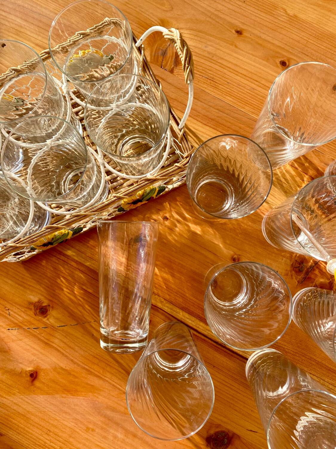 Lot de verres à limonade
