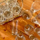 Set of lemonade glasses