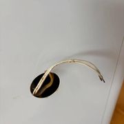 Vintage 1950s wall mirror with lighting