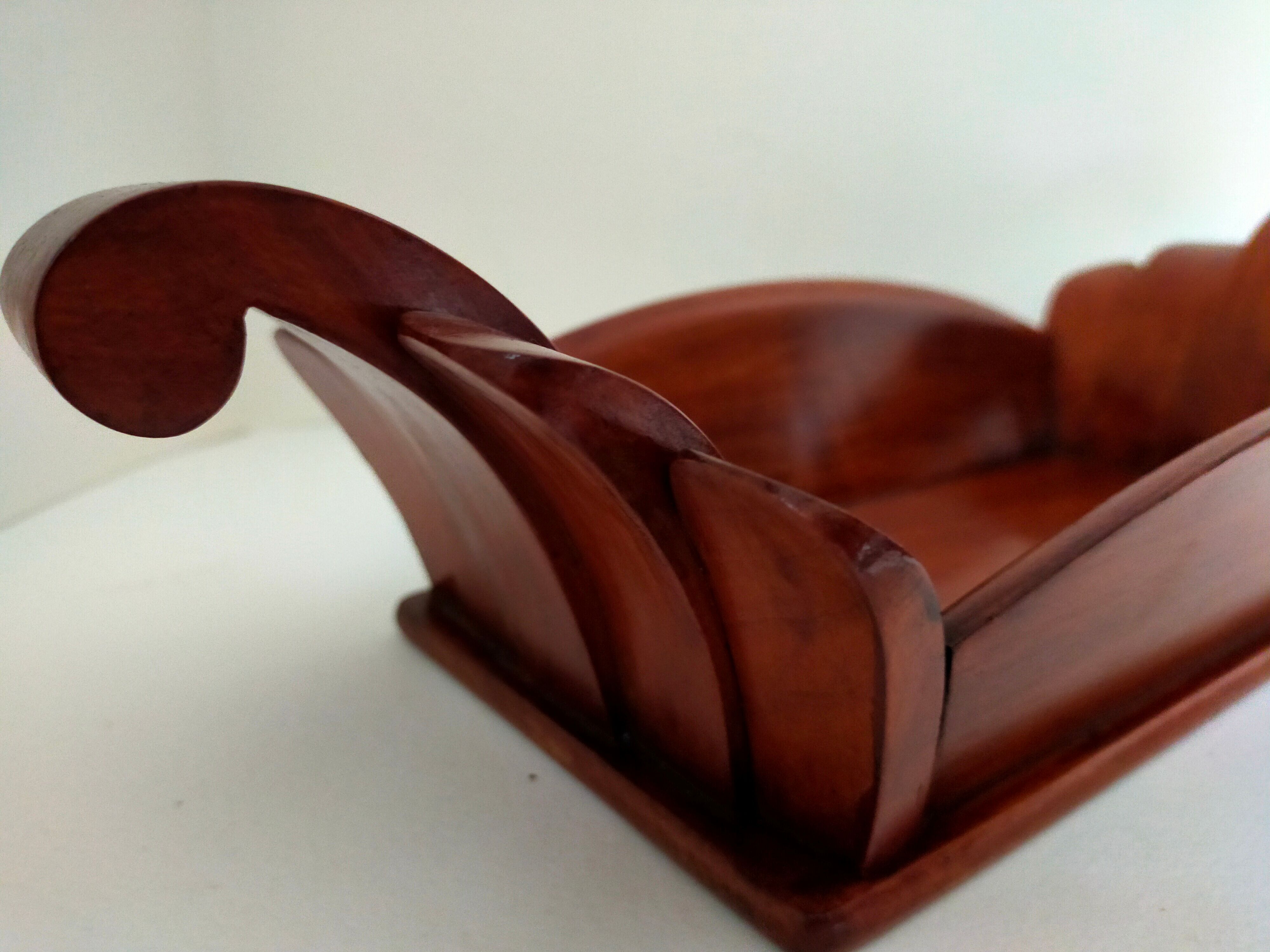 Wooden top box basket basket vintage