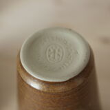 Set of 3 Digoin sandstone glasses