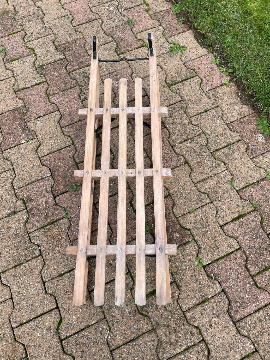 Une luge pour la déco