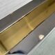 Brass chrome coffee table