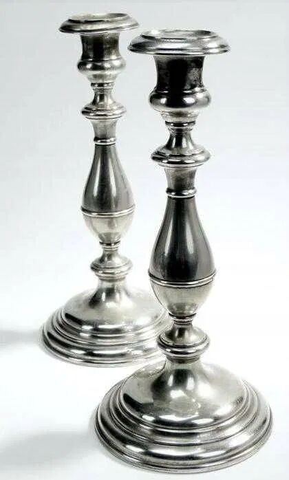 Cc5 henniger - pair of california candle holders