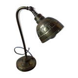 Art deco copper lamp