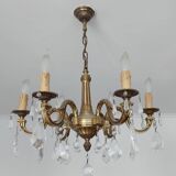 chandelier with crystal tassels