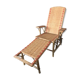 Chaise longue en rotin