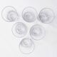 Set de 6 verres en cristal DAUM