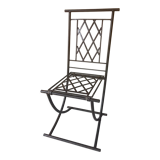 Folding chair antique handmade ironwork